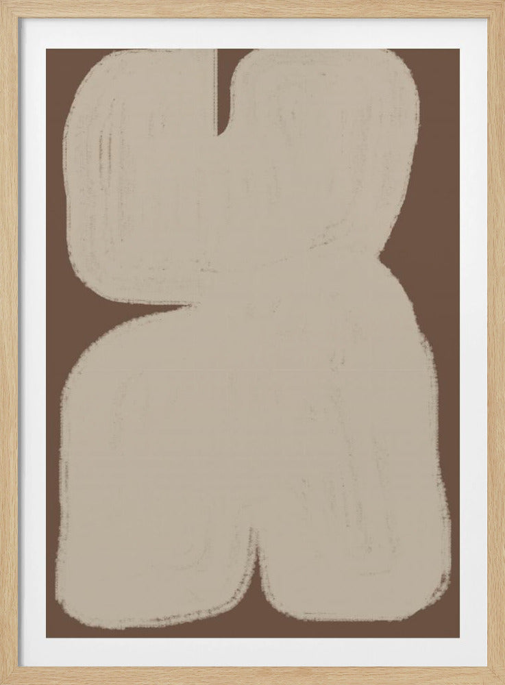 Geschwungene Abstraktion | Poster