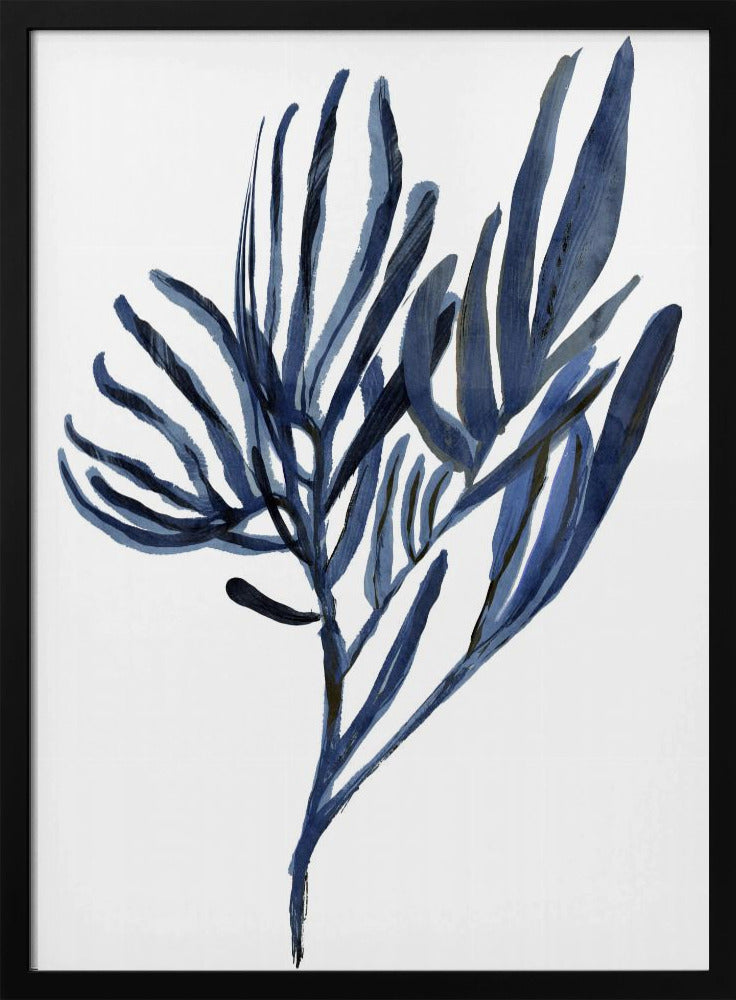 Blaues Wasserpflanzen-Poster 2 | Poster