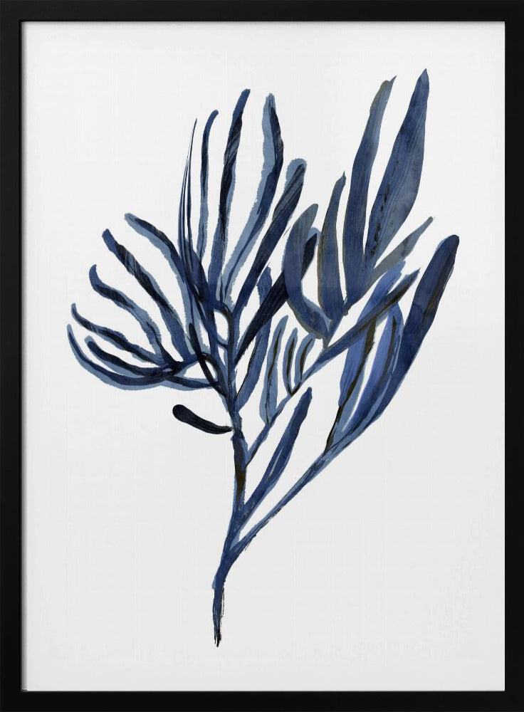 Blaues Wasserpflanzen-Poster 2 | Poster
