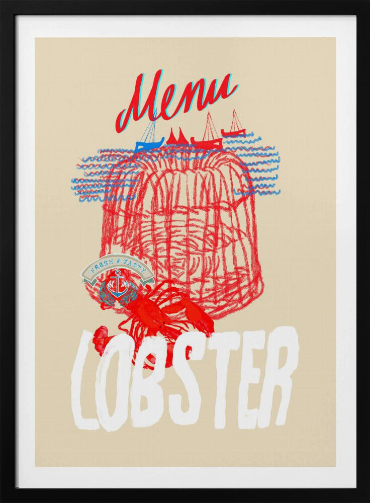 Hummer-Menü-Poster | Poster