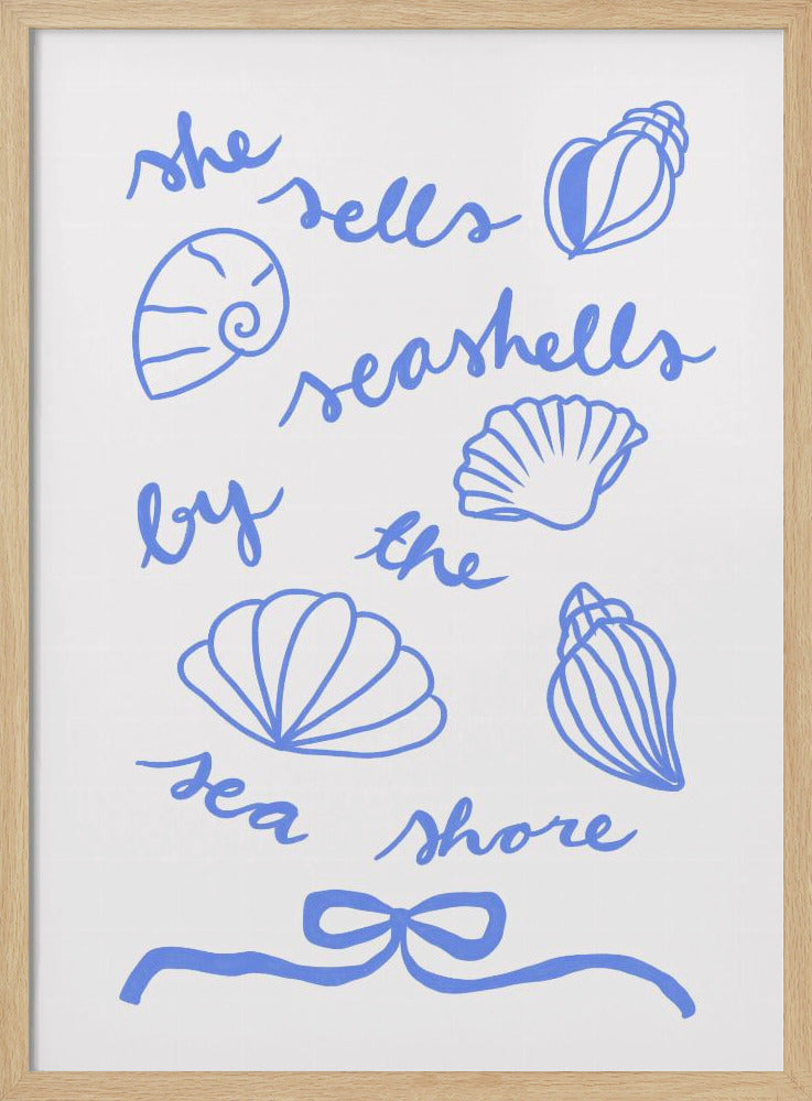 Seashell Serenity | Poster