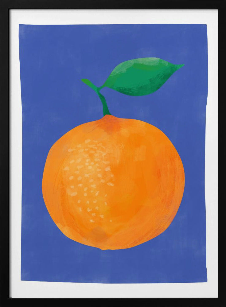 Lebendige Orangenfrucht | Poster