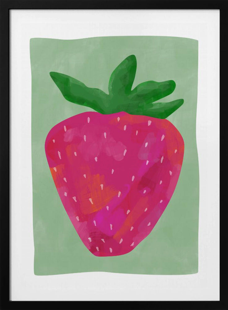 Vibrant strawberry | Poster