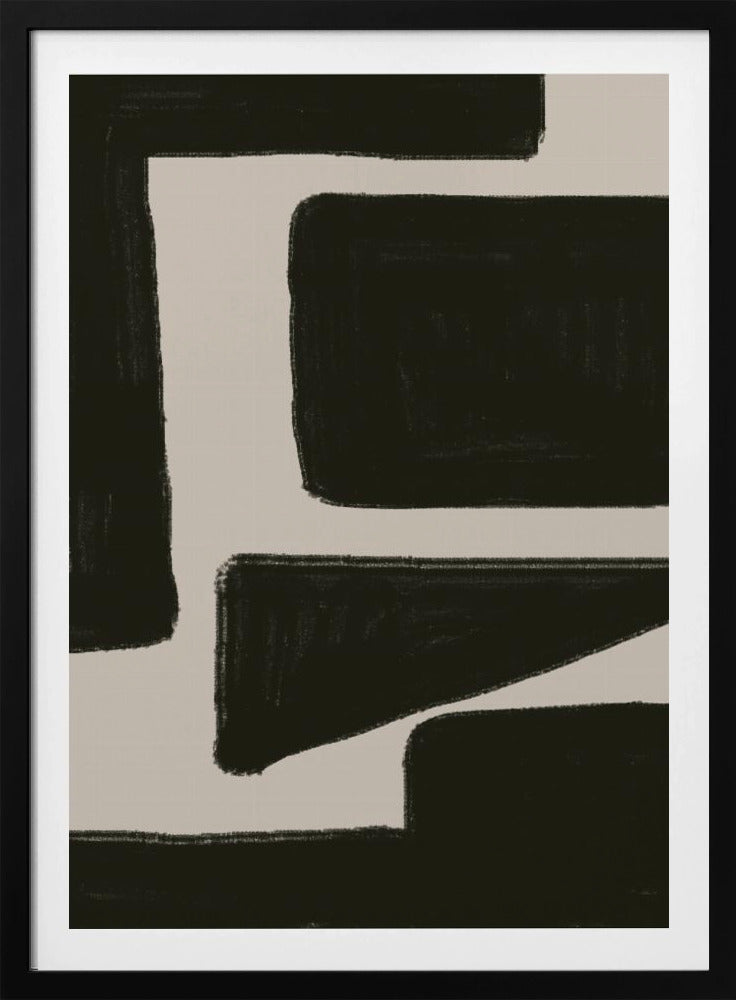 Mutige Schattenlandschaft | Poster