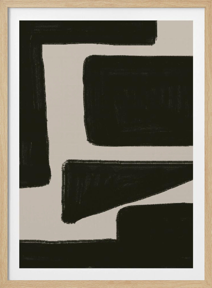 Mutige Schattenlandschaft | Poster