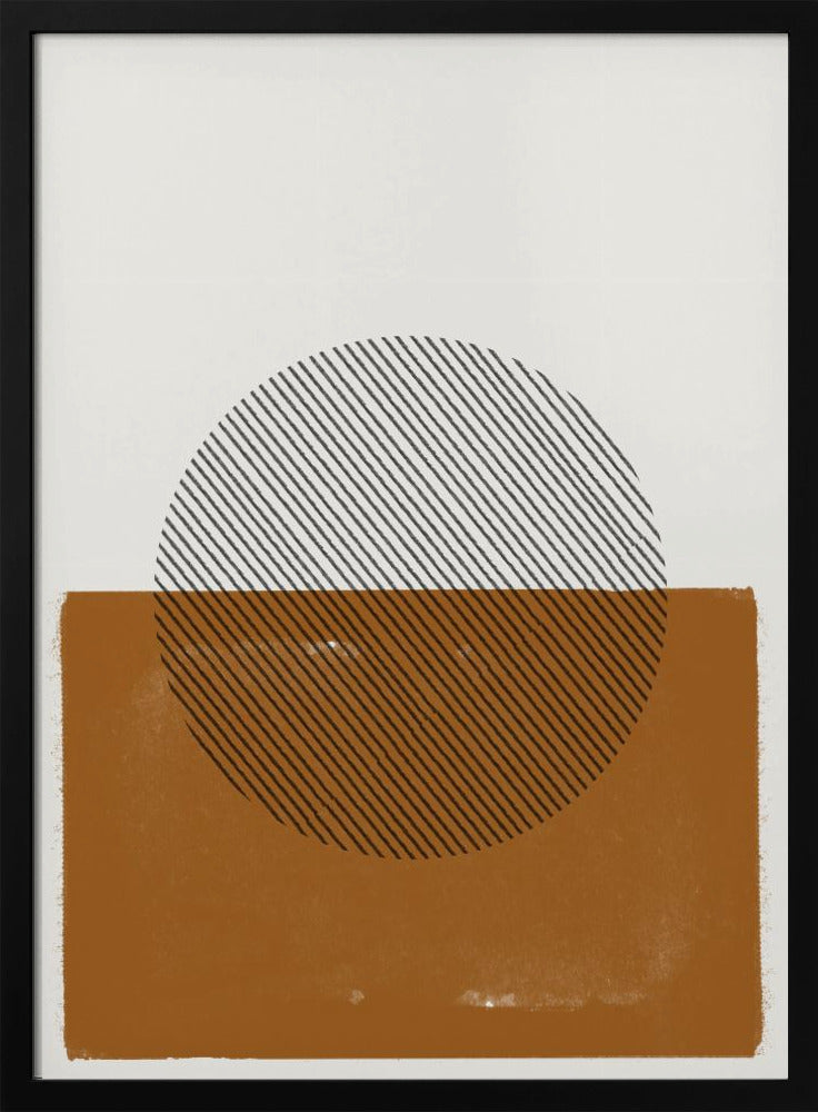 Gestreifter Horizont | Poster