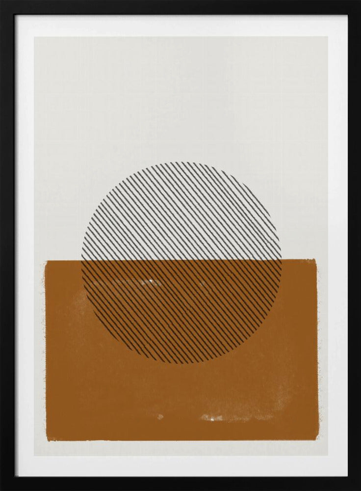 Gestreifter Horizont | Poster