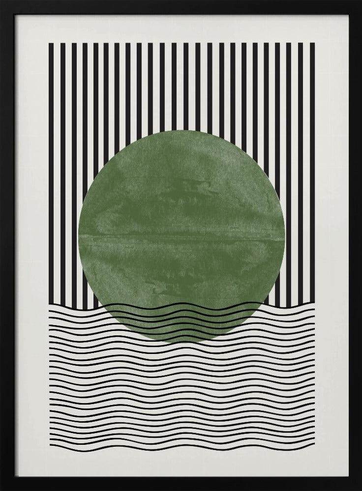 Streifen und Wellen | Poster