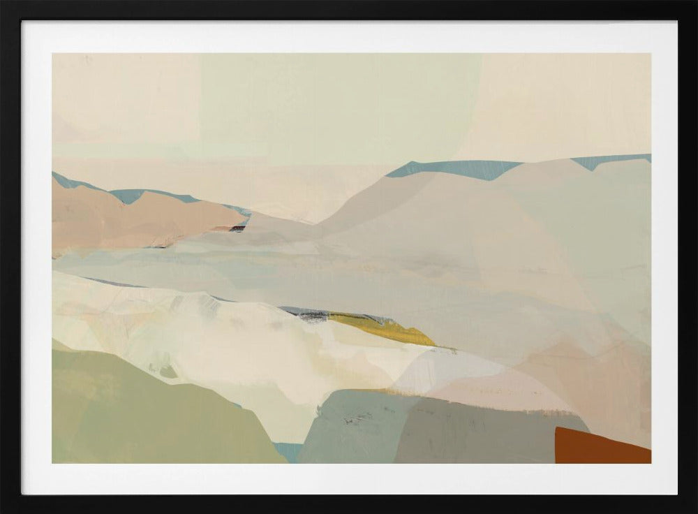 Farbblocklandschaft 2 | Poster