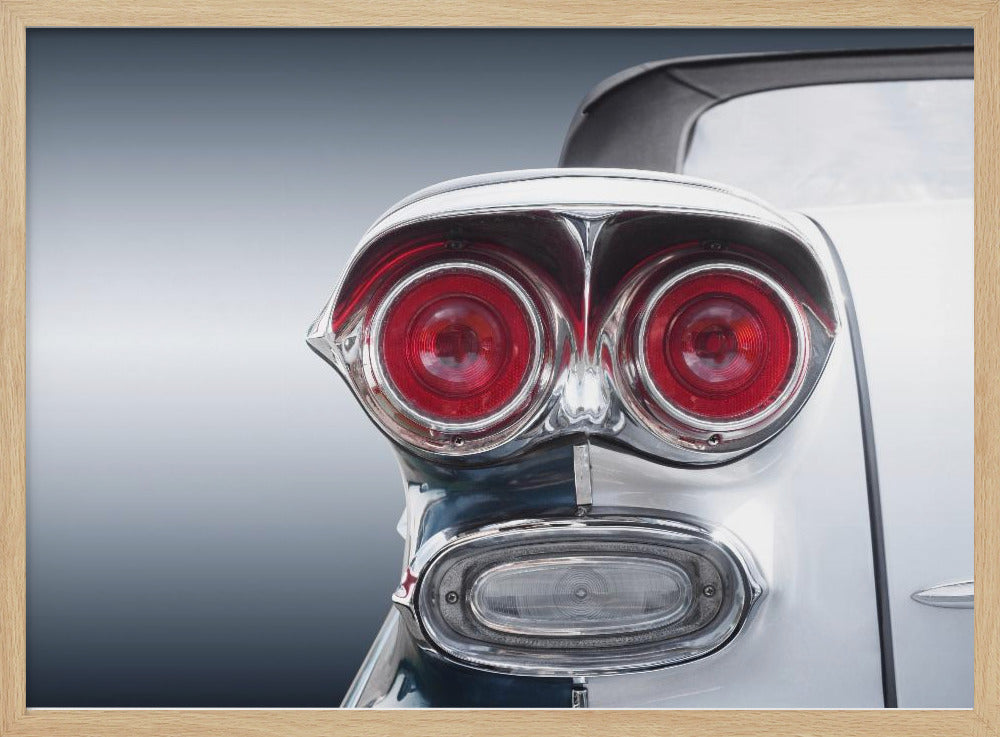 Amerikanischer Oldtimer Bonneville 1958 Cabrio | Poster