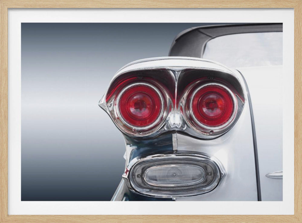 Amerikanischer Oldtimer Bonneville 1958 Cabrio | Poster