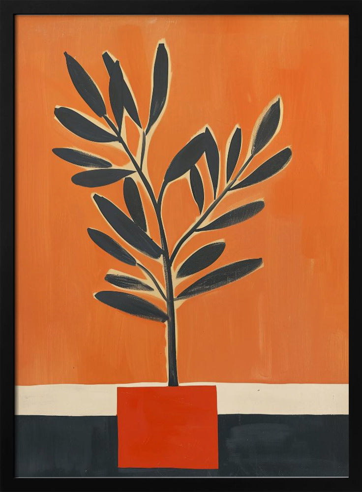 Orangenpflanze | Poster