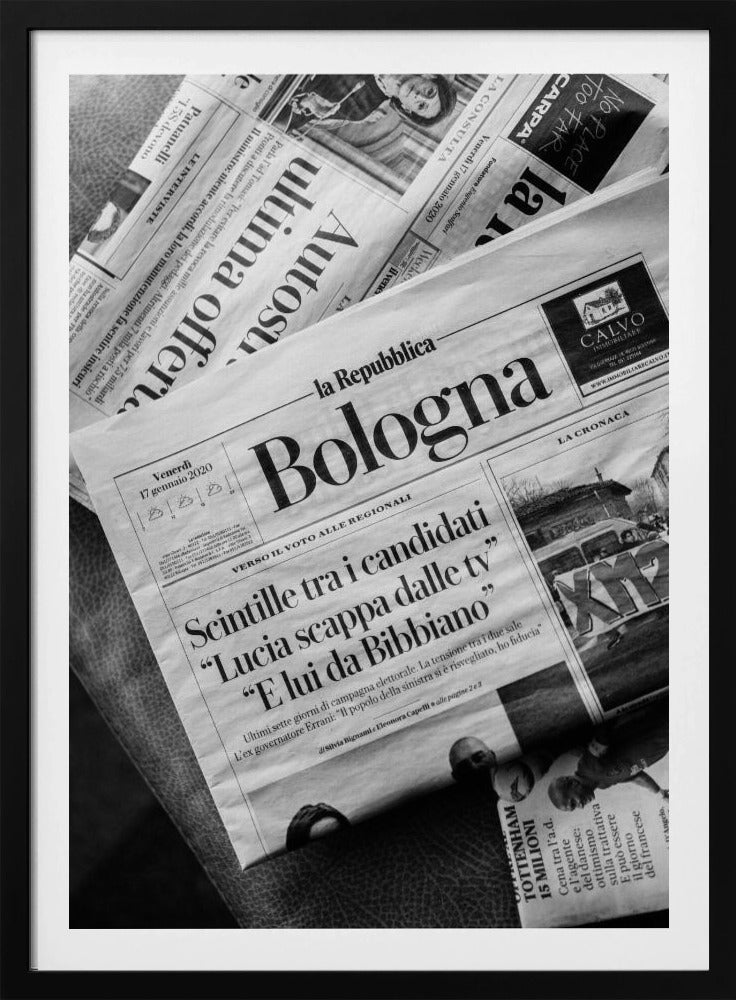 Die Bologna-Papiere | Italienreise | Poster