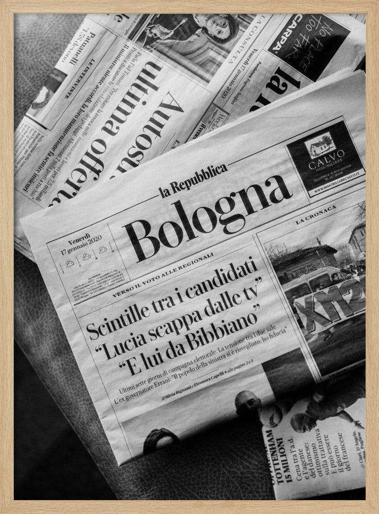 Die Bologna-Papiere | Italienreise | Poster
