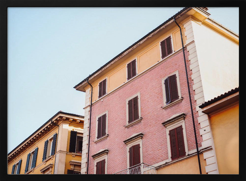 Pastell Bologna | Italien Reisefotografie | Poster