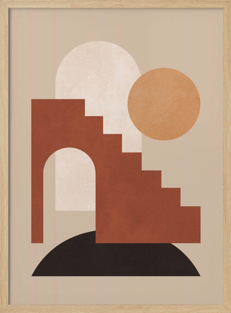 Geometrische Komposition 4 | Poster