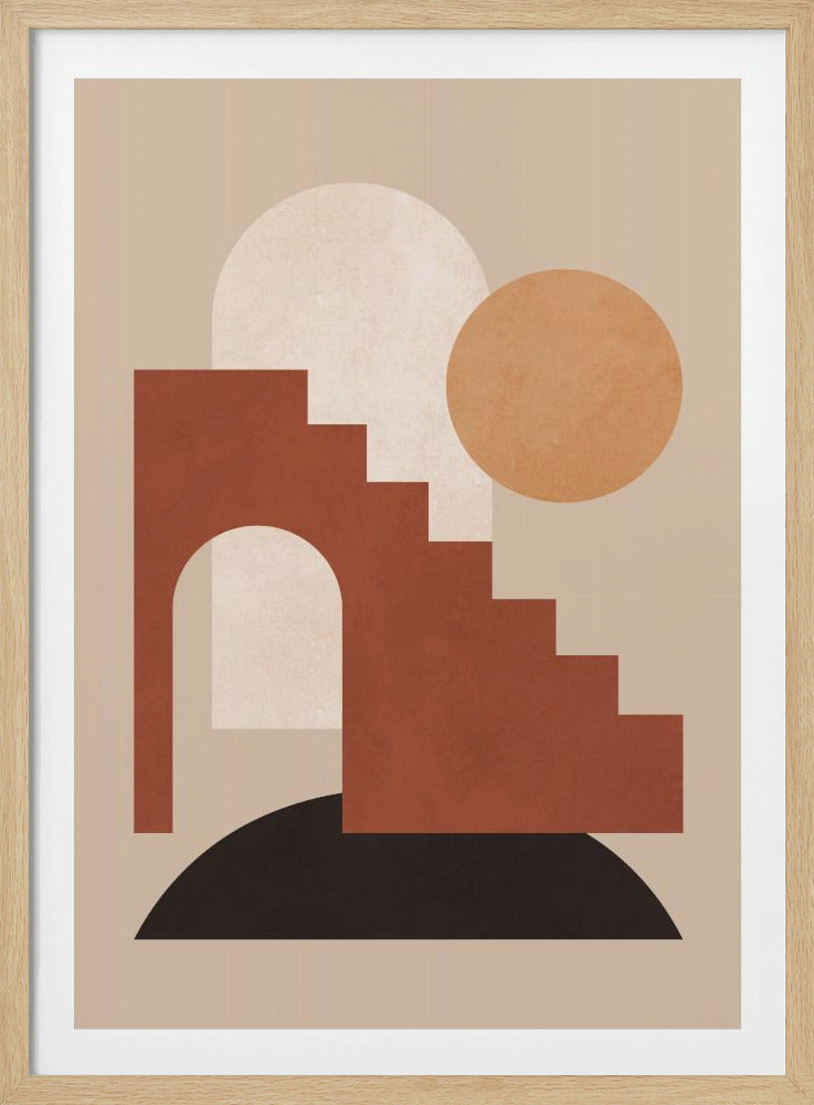 Geometrische Komposition 4 | Poster