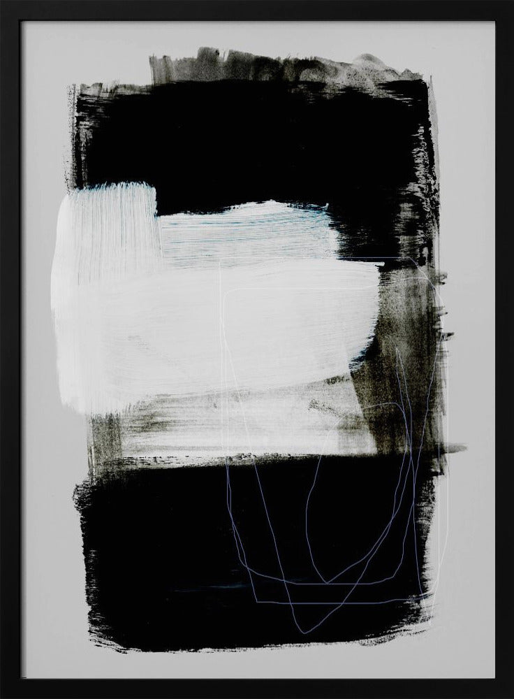 Abstrakte Pinselstriche 130 | Poster
