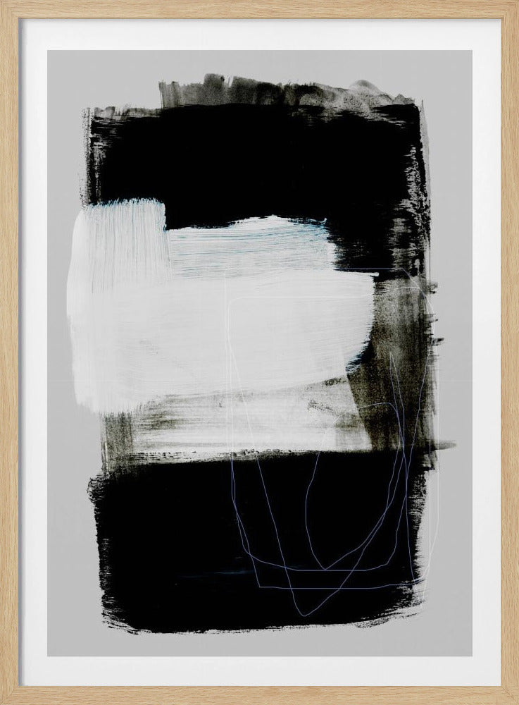 Abstrakte Pinselstriche 130 | Poster