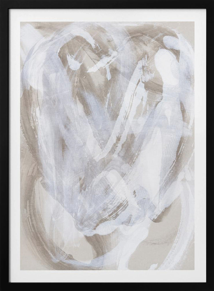 Abstrakte Pinselstriche 146 | Poster