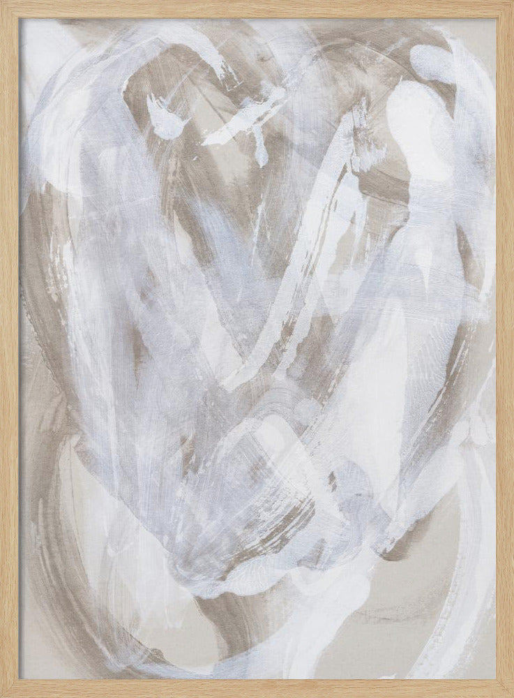 Abstrakte Pinselstriche 146 | Poster