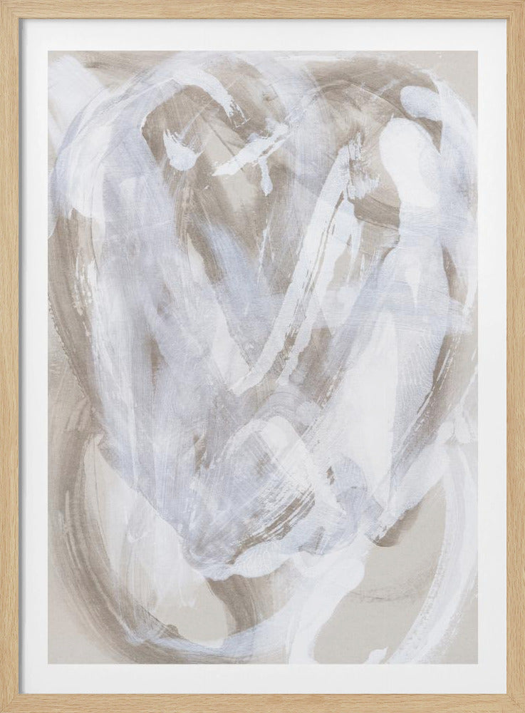 Abstrakte Pinselstriche 146 | Poster