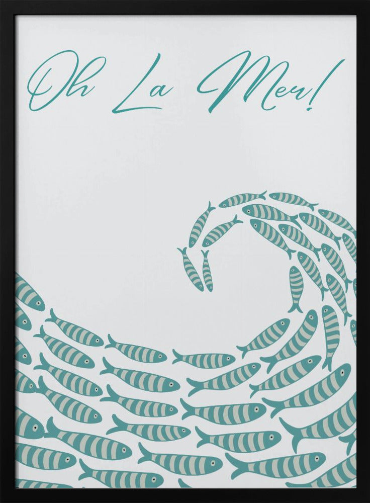 Fish Wave Symphony | Poster