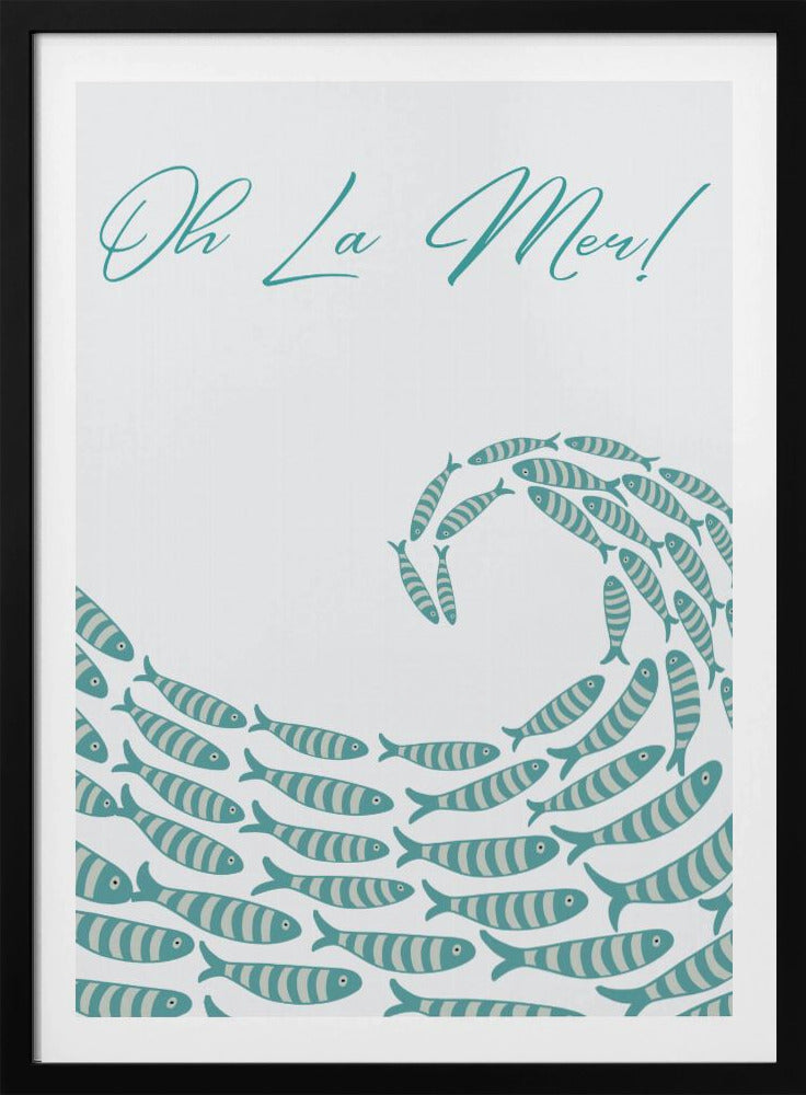 Fish Wave Symphony | Poster