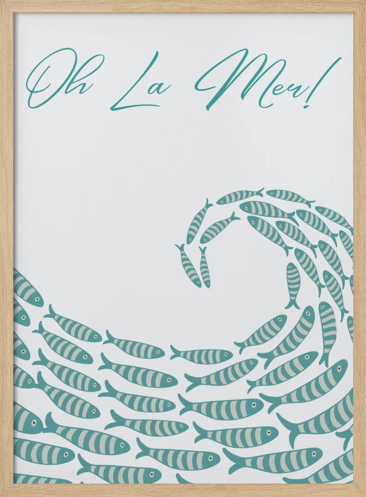 Fish Wave Symphony | Poster