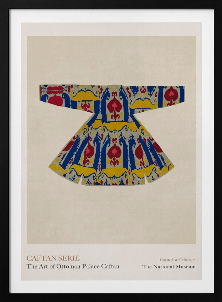 Verzierter osmanischer Kaftan | Poster
