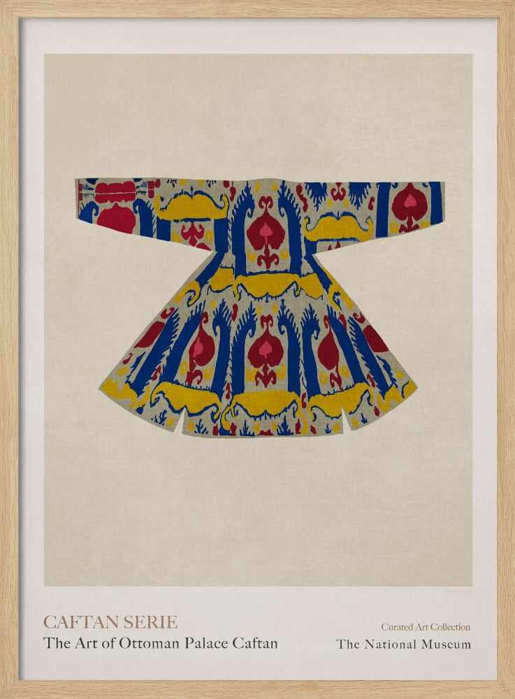 Verzierter osmanischer Kaftan | Poster