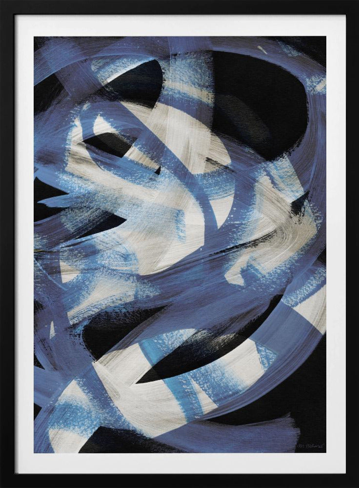 Abstrakte Pinselstriche 128 | Poster