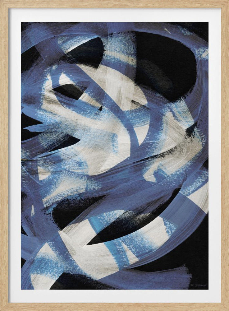 Abstrakte Pinselstriche 128 | Poster