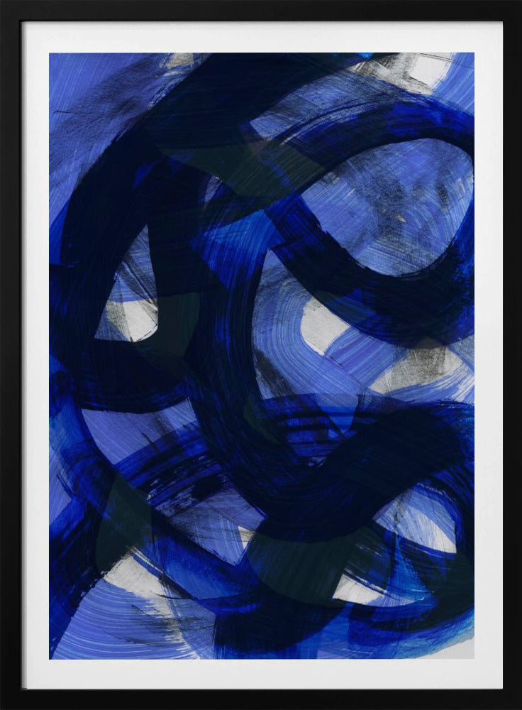 Abstrakte Pinselstriche 147 | Poster