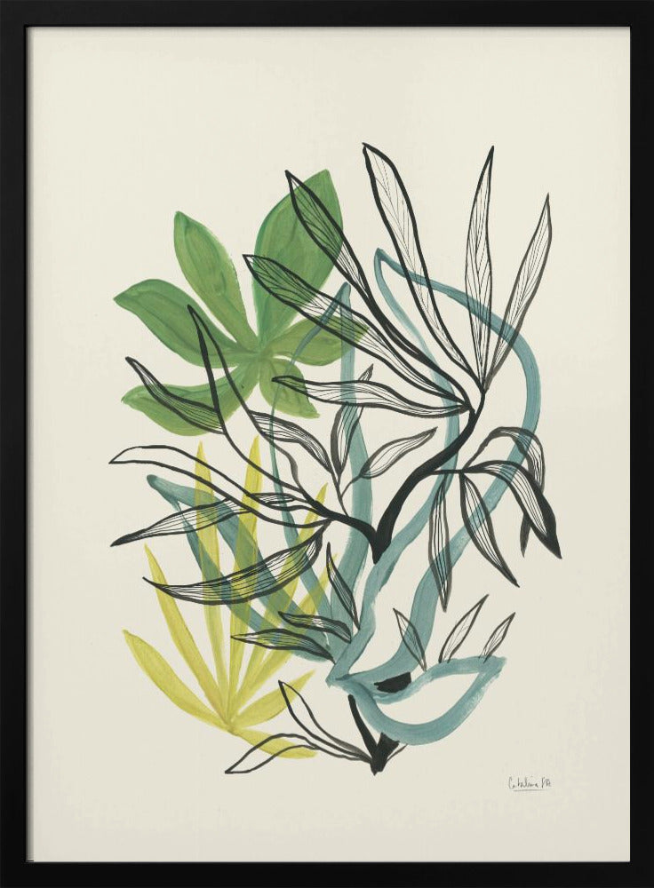 Laub Nr. 4 | Poster