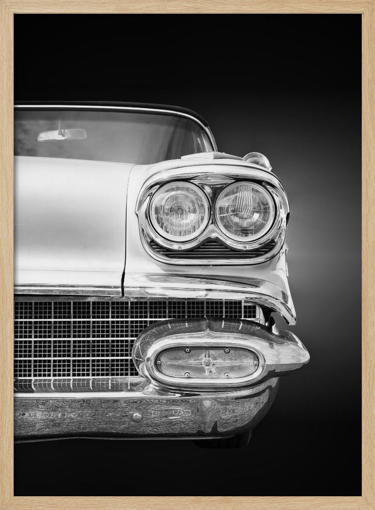 Amerikanischer Oldtimer Bonneville 1958 Cabrio | Poster