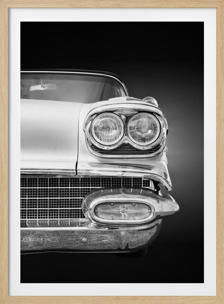 Amerikanischer Oldtimer Bonneville 1958 Cabrio | Poster