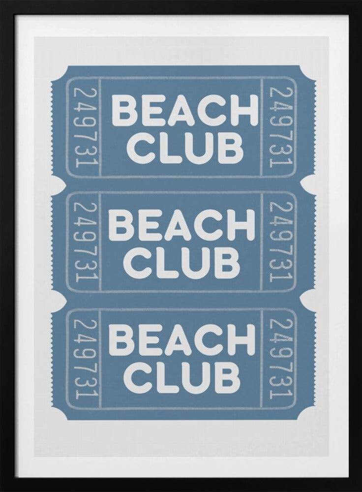 Beach Club Tickets | Poster