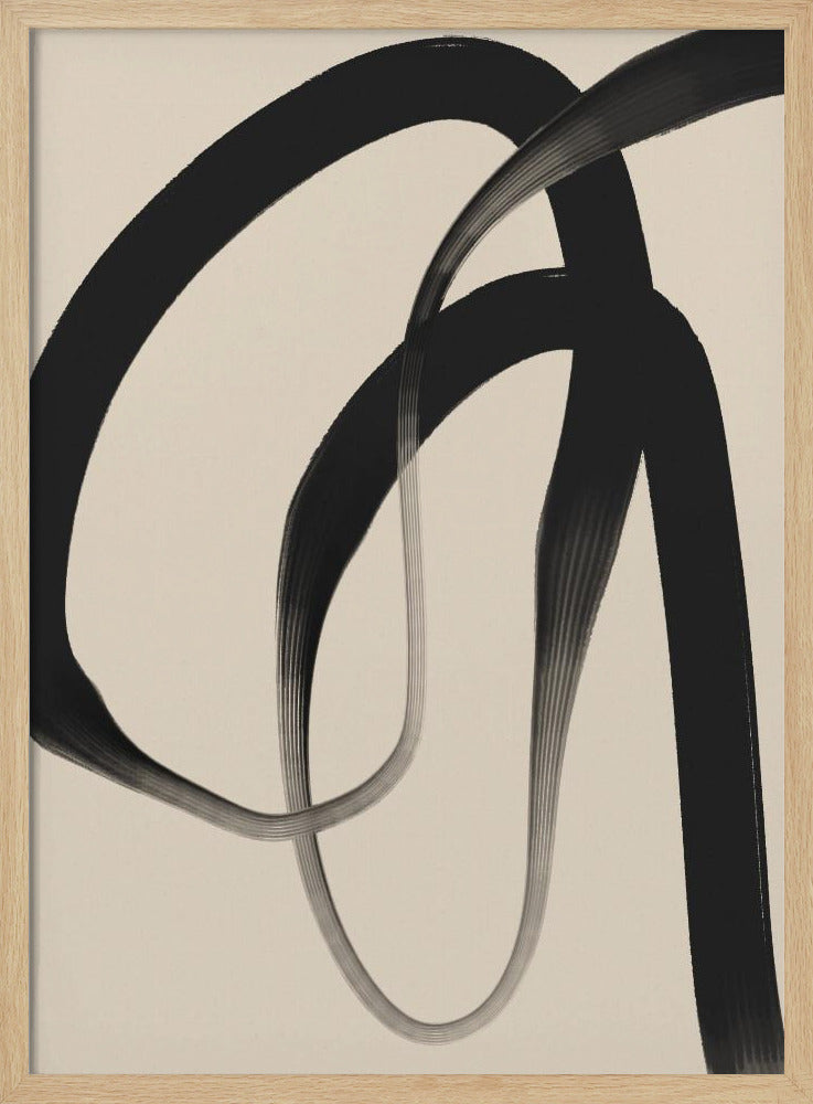 Fließende Eleganz | Poster