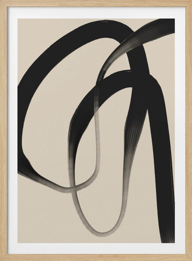 Fließende Eleganz | Poster