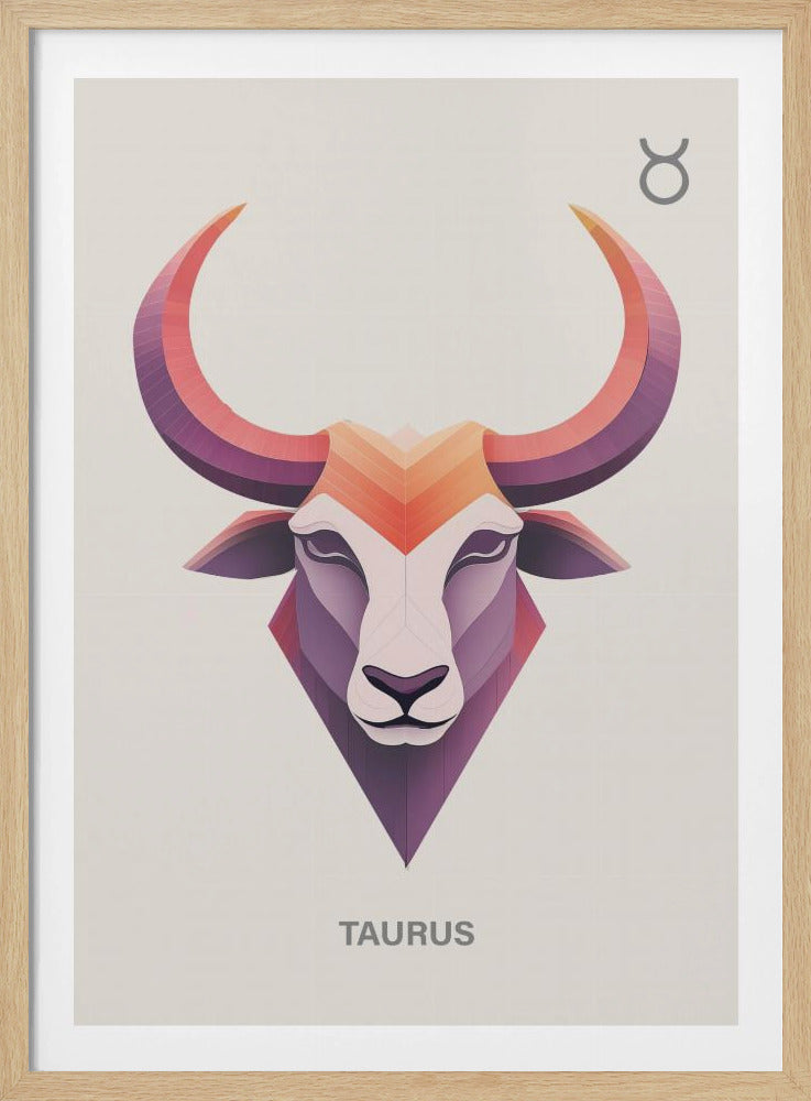 Sternzeichen Stier Kunst | Poster