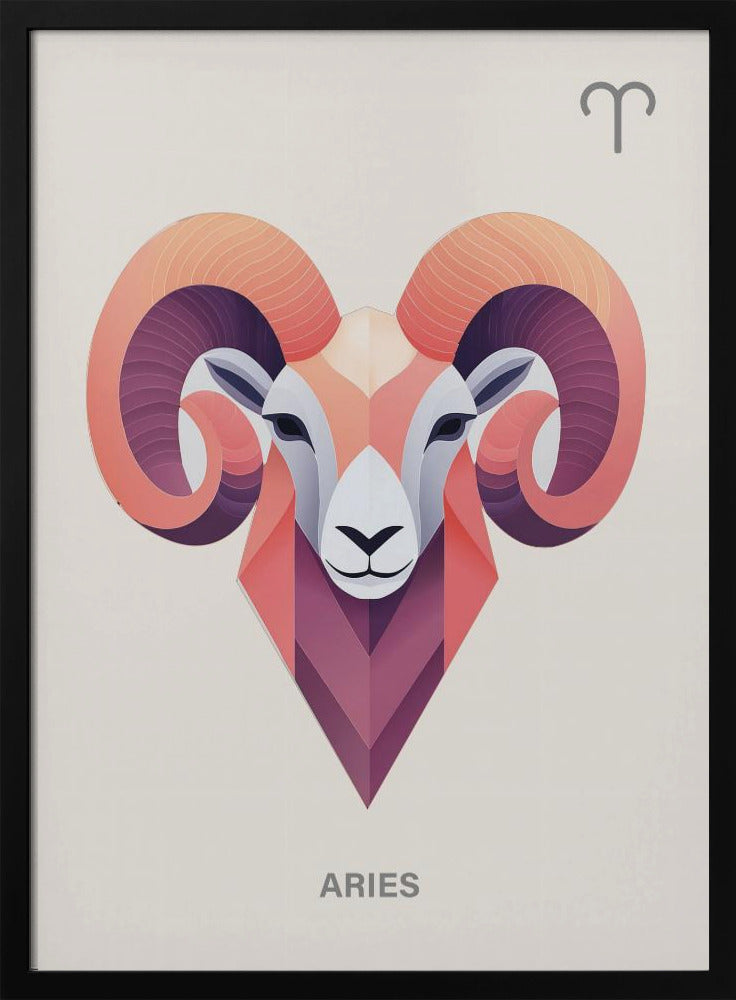 Sternzeichen Widder Kunst | Poster