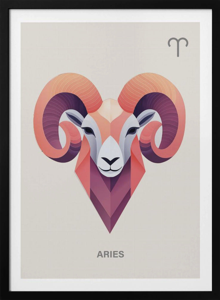 Sternzeichen Widder Kunst | Poster