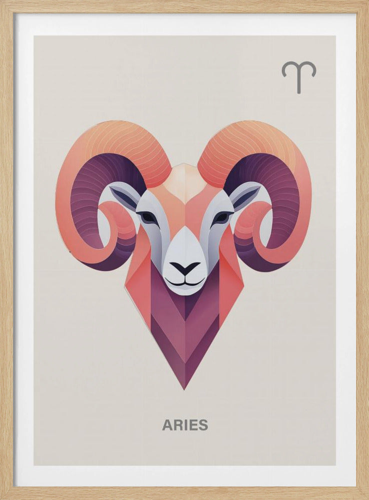 Sternzeichen Widder Kunst | Poster