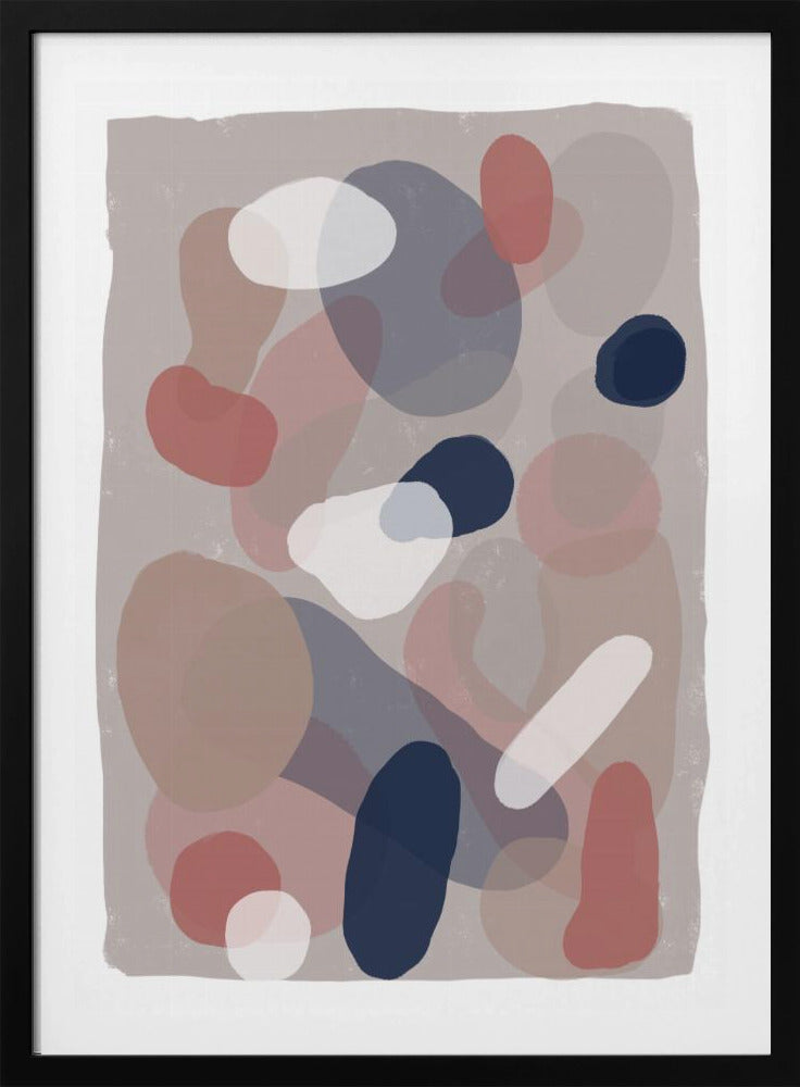 Abstrakte Kieselsteine 2 | Poster