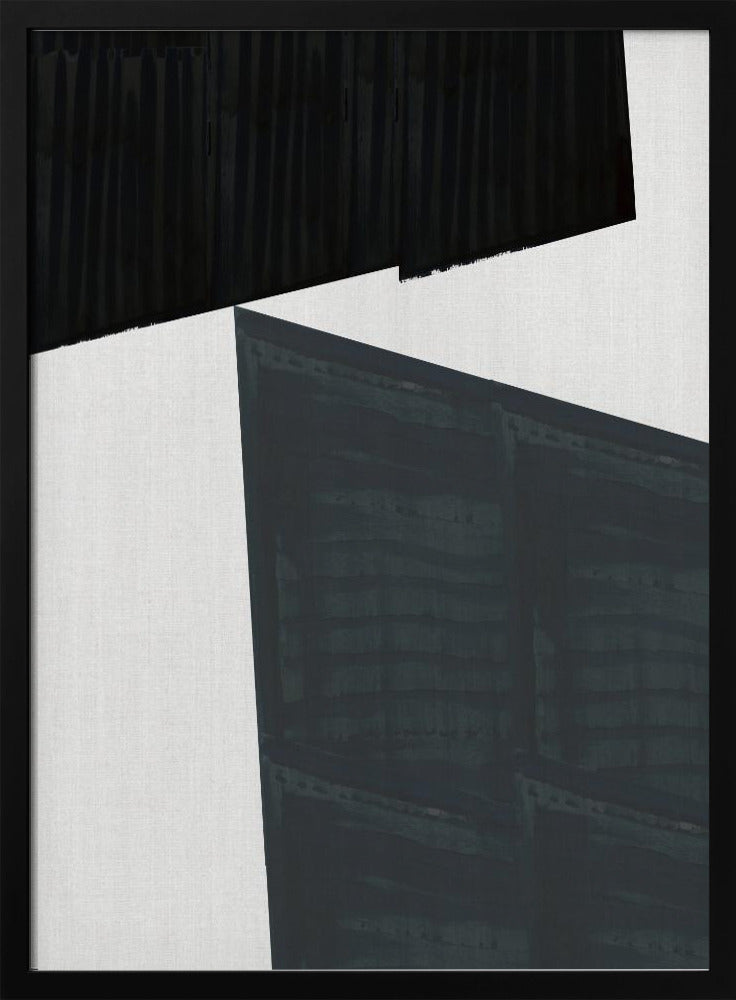 Gezackte Kante Abstrakt 1 | Poster