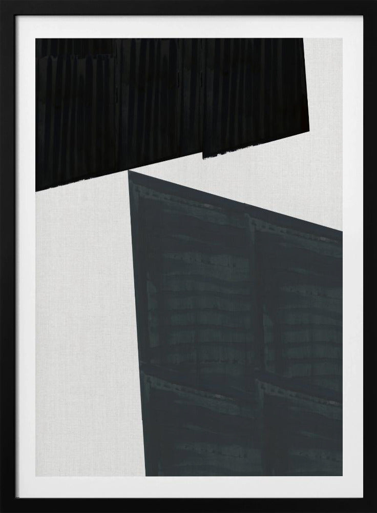 Gezackte Kante Abstrakt 1 | Poster