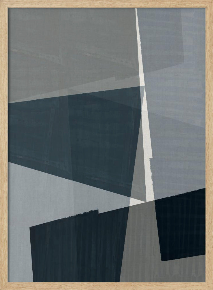 Gezackte Kante Abstrakt 3 | Poster