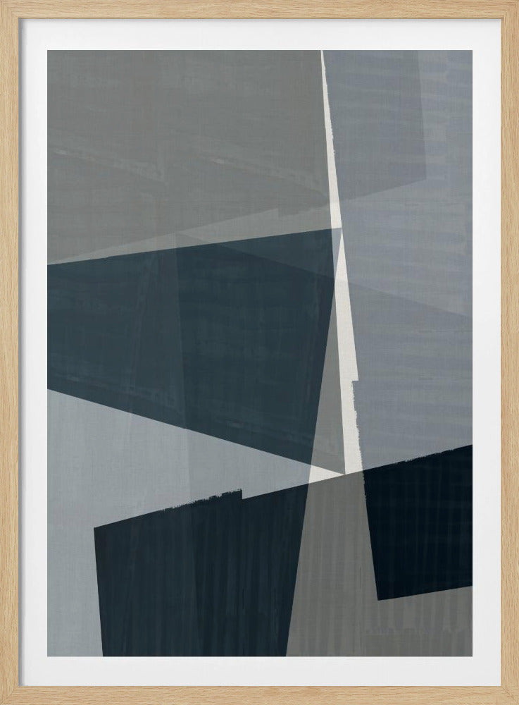 Gezackte Kante Abstrakt 3 | Poster