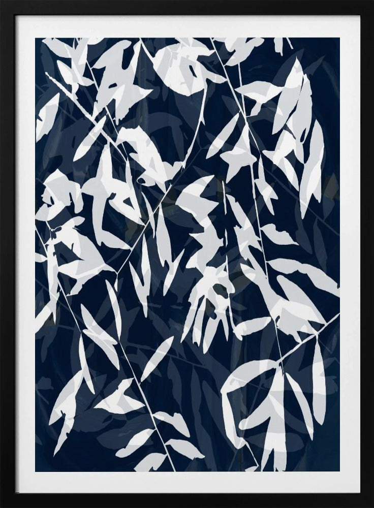 Marineweißer Bambus 2 | Poster